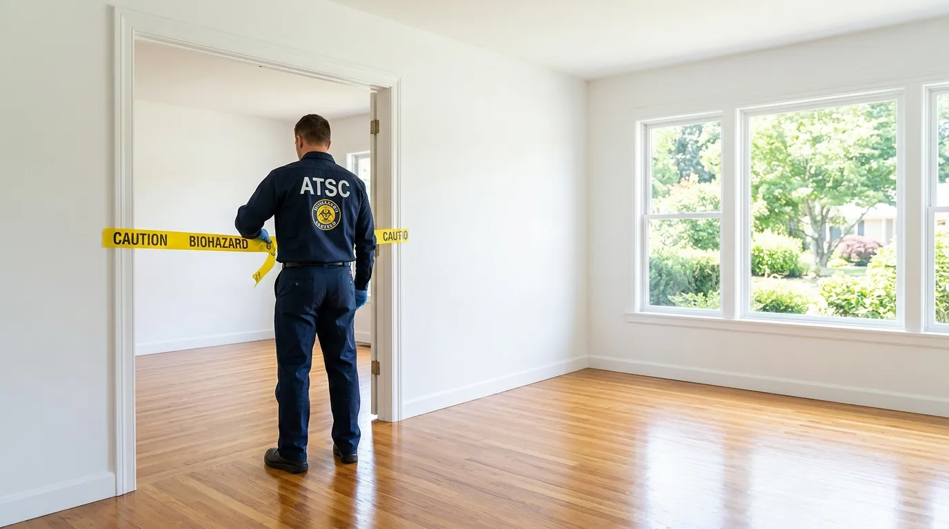 Certified biohazard cleanup crew performing Crime Scene Cleanup in Keolu Hills